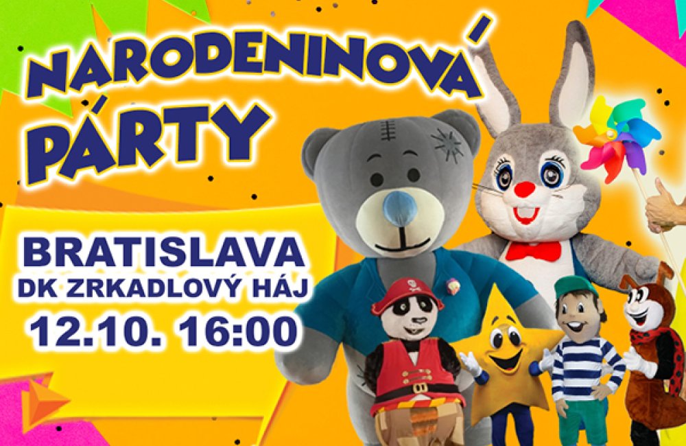 ROZPRÁVKOVÁ NEDEĽA - TÁRAJKO A POPLETAJKA - NARODENINOVÁ PÁRTY