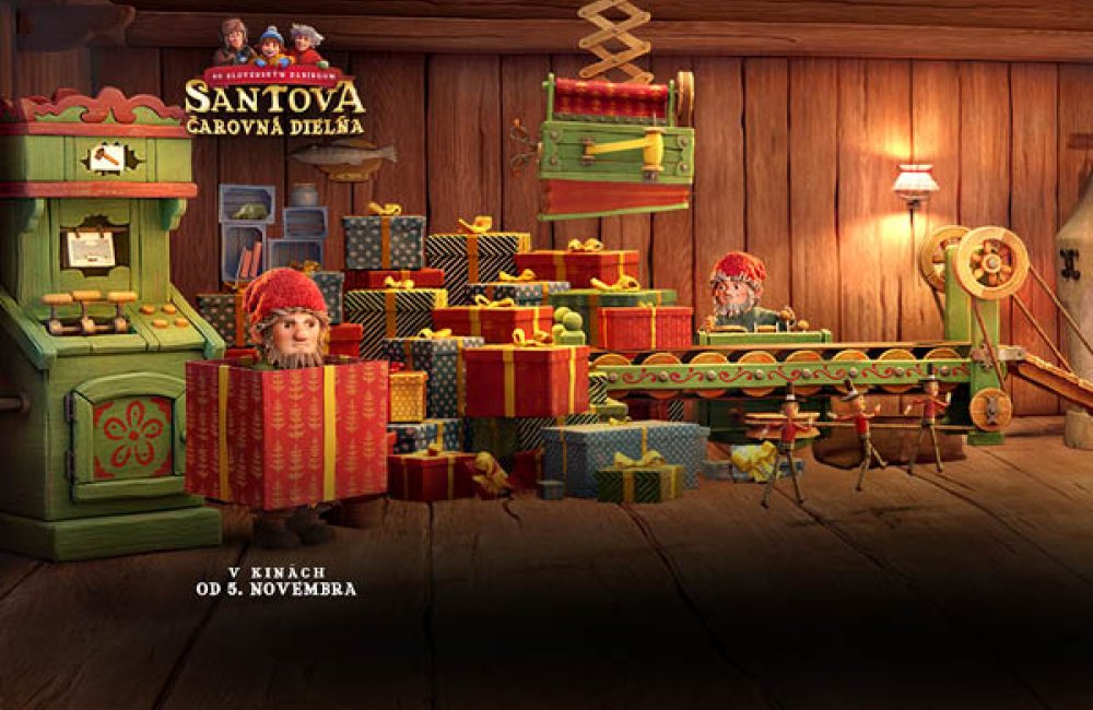 Kino pre deti: SANTOVA ČAROVNÁ DIELŇA