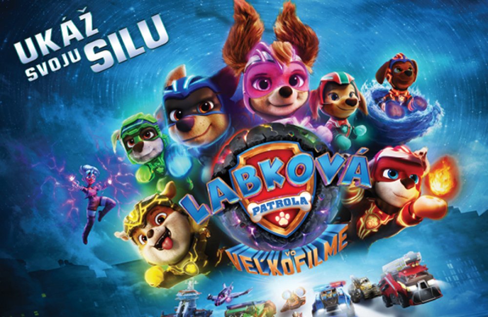 Kino pre deti: LABKOVÁ PATROLA VO VEĽKOFILME